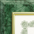 Emerald Marble Raised Designer Frame